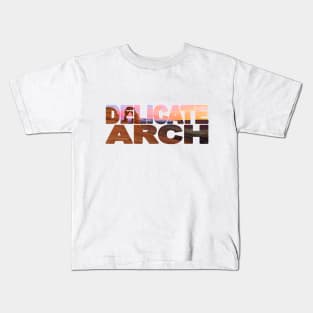 DELICATE ARCH - Utah USA Sunset Glow Kids T-Shirt